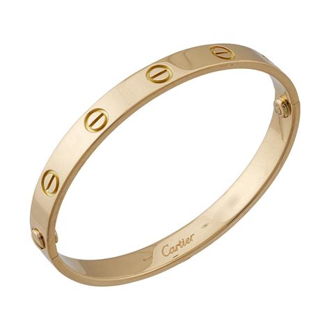 cartier bracelet gold plated|cartier 18k gold bracelet price.